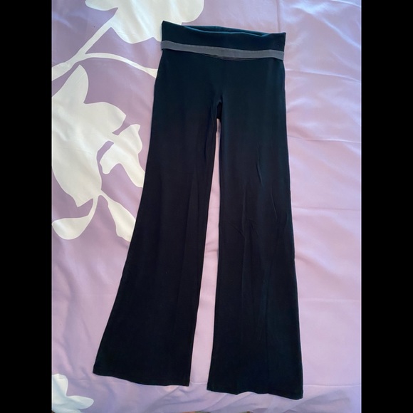 Gap Fit Fold Over Waist Yoga Pants 